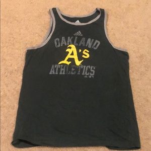 Oakland A’s Adidas tank top